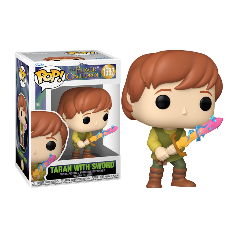 Funko POP Taran con espada 1587 El Caldero Magico
