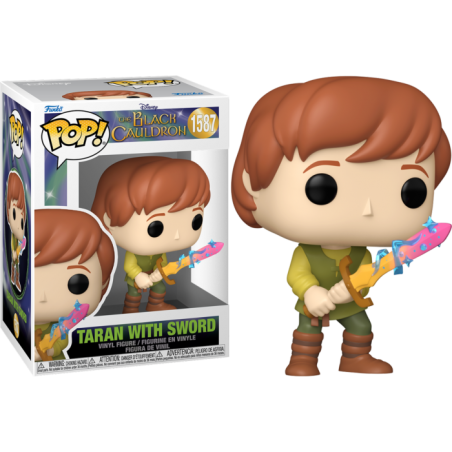Funko POP Taran con espada 1587 El Caldero Magico