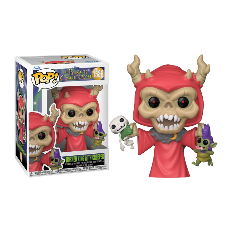Funko POP Horned King witch Creeper 1586 El Caldero Magico