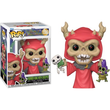 Funko POP Horned King witch Creeper 1586 El Caldero Magico