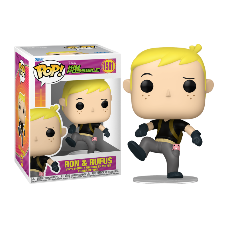 Funko POP Ron y Rufus 1581 Kim Possible