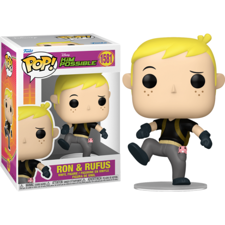 Funko POP Ron y Rufus 1581 Kim Possible
