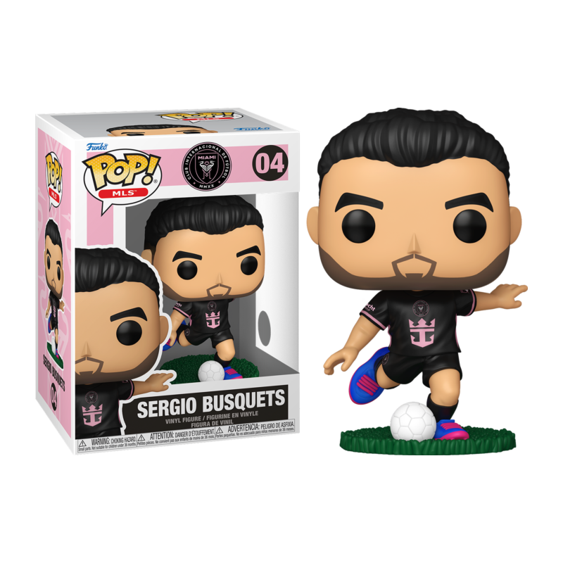 Funko POP Sergio Busquets 04 MLS: Inter Miami