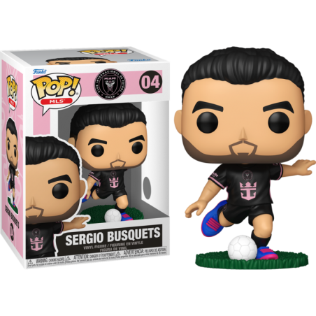 Funko POP Sergio Busquets 04 MLS: Inter Miami
