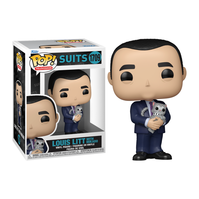 Funko POP Louis Litt con Mikado 1709 Suits