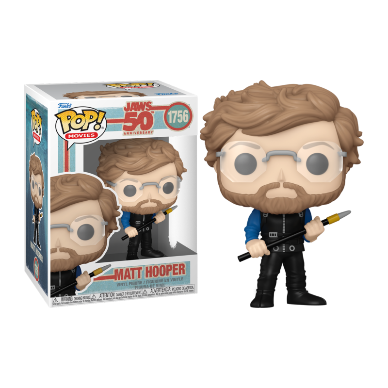 Funko POP Matt Hooper 1756 Tiburon 50th Anniversary