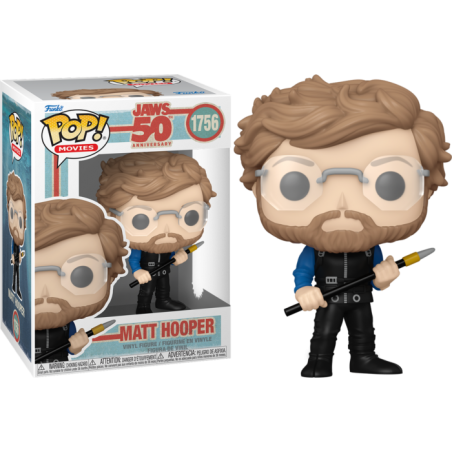 Funko POP Matt Hooper 1756 Tiburon 50th Anniversary