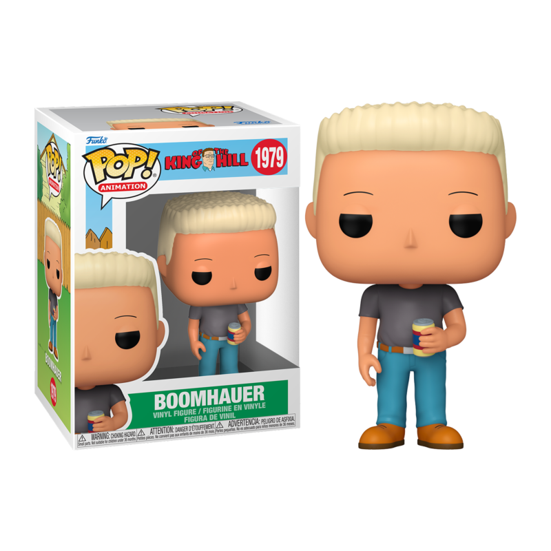 Funko POP Boomhauer 1979 El Rey de la Colina