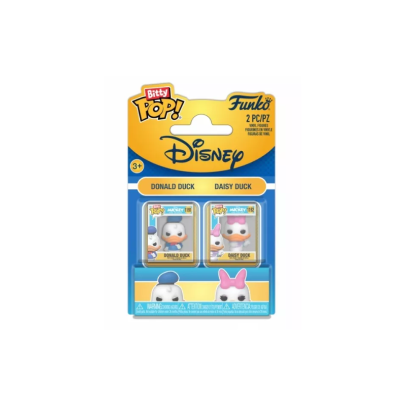 Funko POP Bitty Pack Donald y Daisy