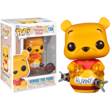 Funko POP Winnie the Pooh con Miel 1104 Winnie the Pooh