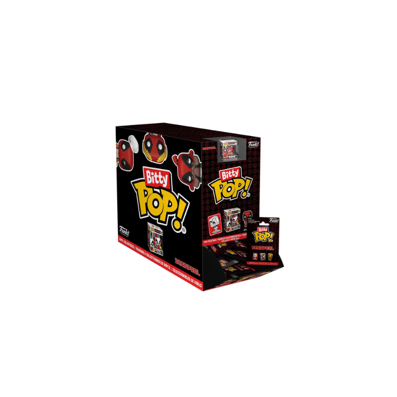 Sobre sorpresa de 32 Mini figuras en sobre sorpresa Bitty Pop Singles Deadpool