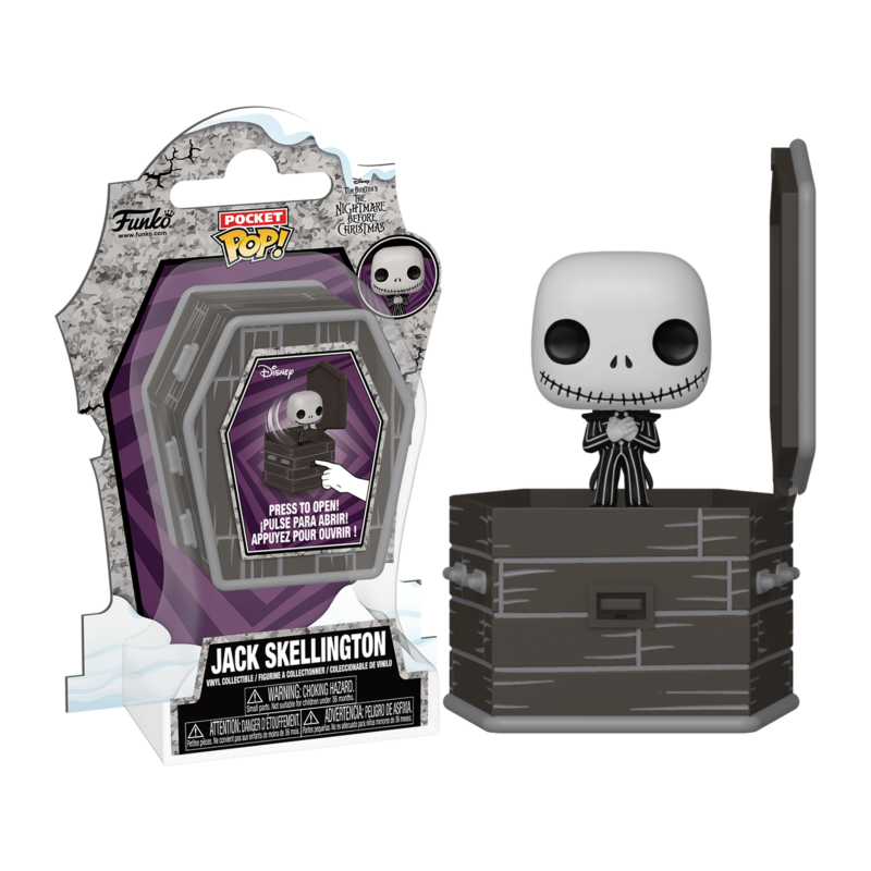 Funko POP Pocket Jack Skellington Pesadilla Antes de Navidad
