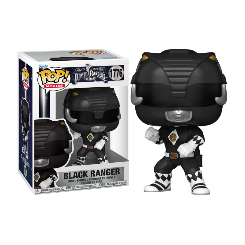Funko POP Power Ranger Negro 1776 Power Rangers La Pelicula