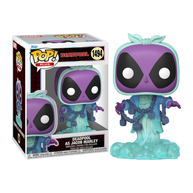 Funko POP Deadpool como Jacob Marley 1494 Deadpool