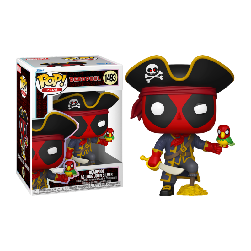 Funko POP Deadpool como Long John Silver 1493 Deadpool