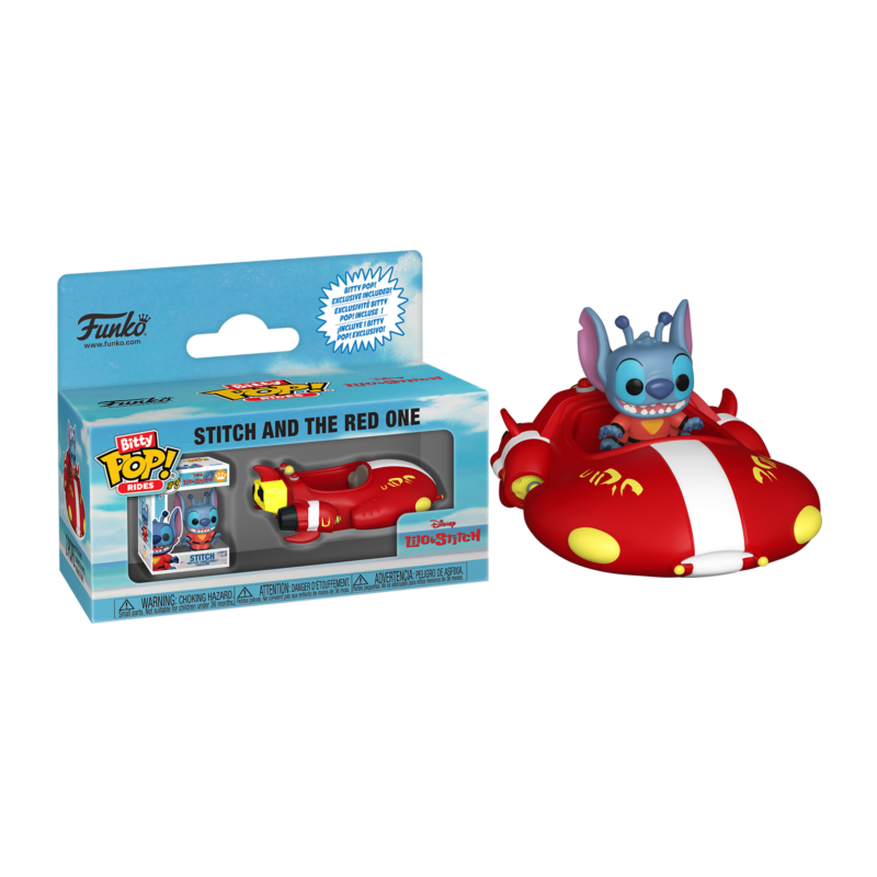 Funko Bitty POP Ride  Stitch y The Red One Lilo & Stitch