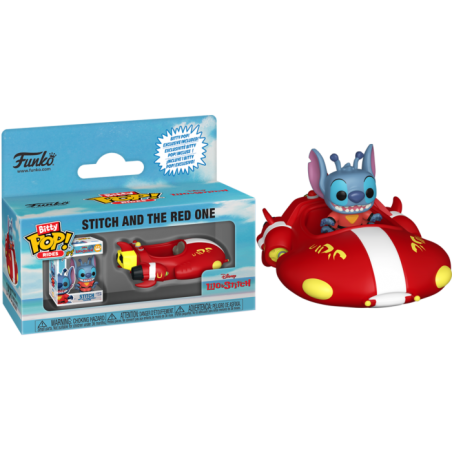 Funko Bitty POP Ride  Stitch y The Red One Lilo & Stitch