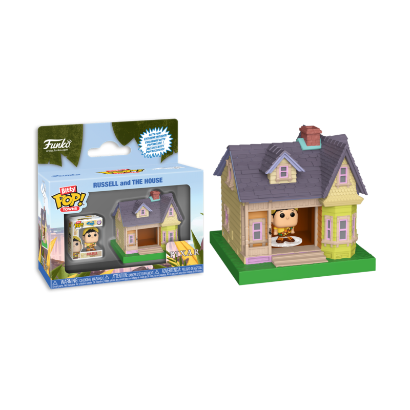 Funko Bitty POP Town Russell y La Casa de Carl UP