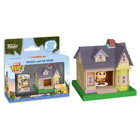 Funko Bitty POP Town Russell y La Casa de Carl UP