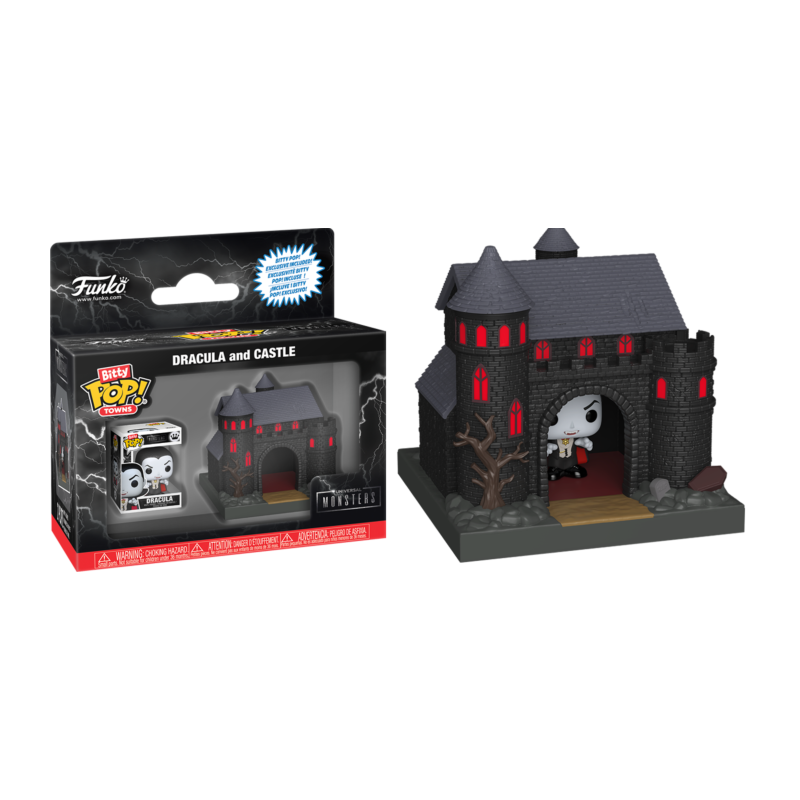 Funko Bitty POP Town El Castillo de Dracula Universal Monsters