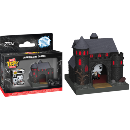 Funko Bitty POP Town El Castillo de Dracula Universal Monsters