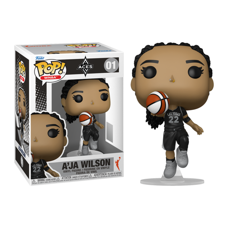 Funko POP A'ja wilson 01 WNBA: Las Vegas Aces