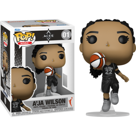 Funko POP A'ja wilson 01 WNBA: Las Vegas Aces