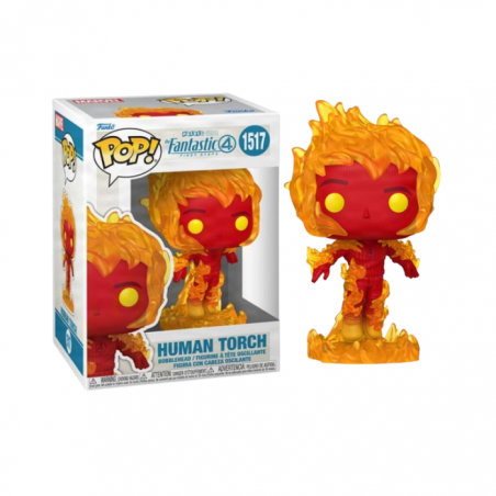 Funko POP Antorcha humana 1517 Los Cuatro Fantásticos Primeros Pasos