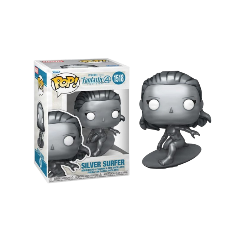 Funko POP Silver Surfer 1518 Los Cuatro Fantásticos Primeros Pasos