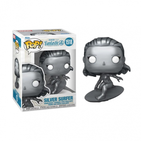 Funko POP Silver Surfer 1518 Los Cuatro Fantásticos Primeros Pasos