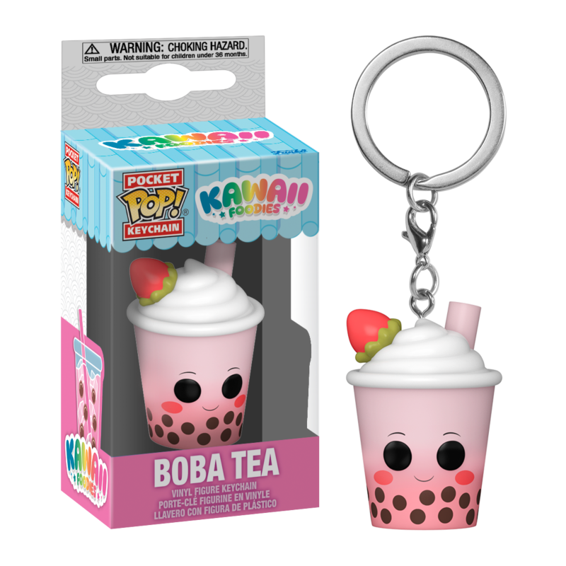 Llavero Pocket POP Boba Tea Kawaii Foodies