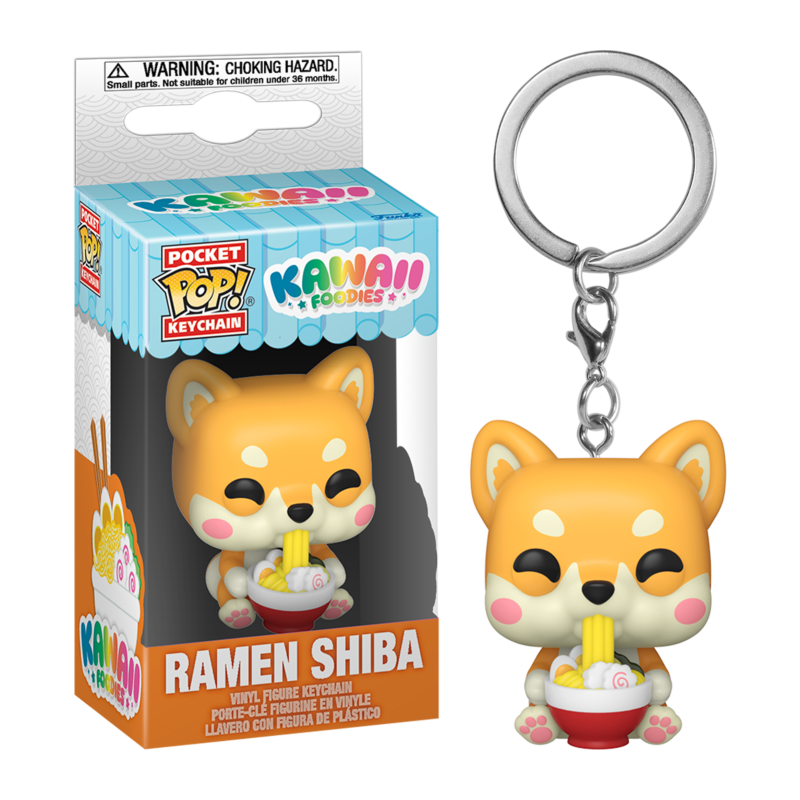 Llavero Pocket POP Ramen Shiba Kawaii Foodies