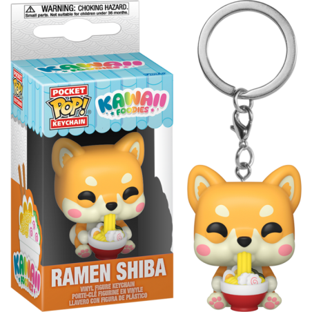 Llavero Pocket POP Ramen Shiba Kawaii Foodies