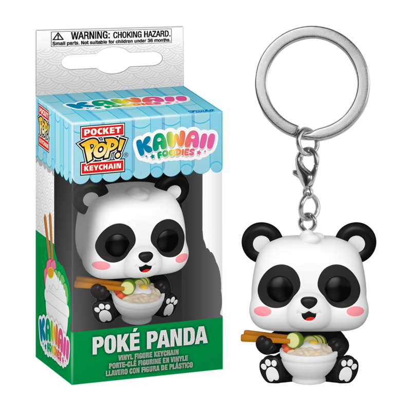 Llavero Pocket POP Poke Panda Kawaii Foodies