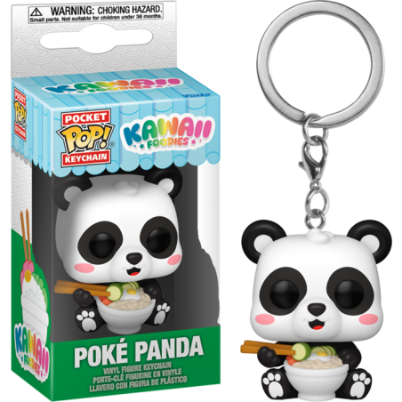 Llavero Pocket POP Poke Panda Kawaii Foodies