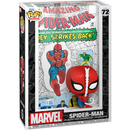 Funko POP Cover Spider-Man 72 The Amazing Spider-Man