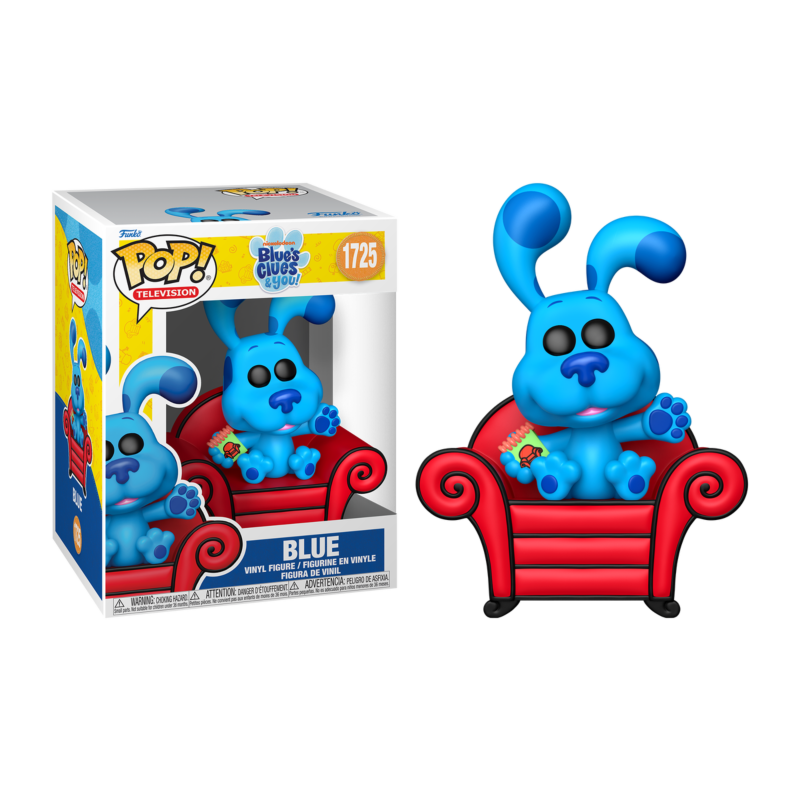Funko POP Azul 1725 ¡Pistas de Blue y tú!
