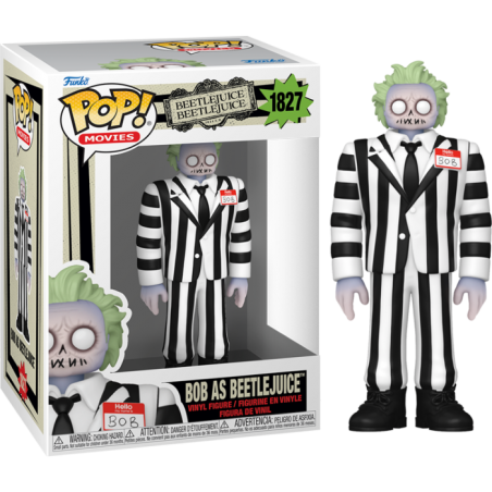 Funko POP Bob como Beetlejuice 1827 Beetlejuice