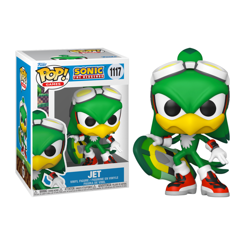 Funko POP Jet 1117 Sonic The Hedgehog