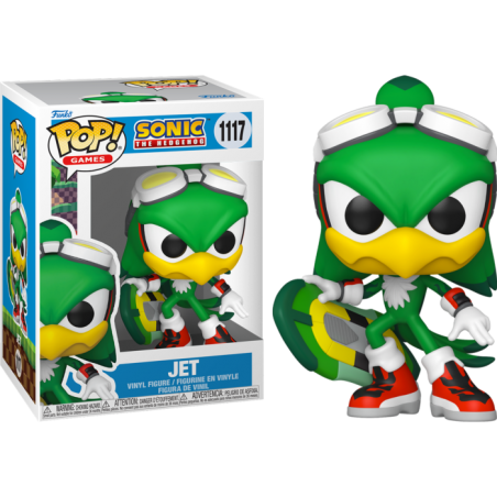 Funko POP Jet 1117 Sonic The Hedgehog