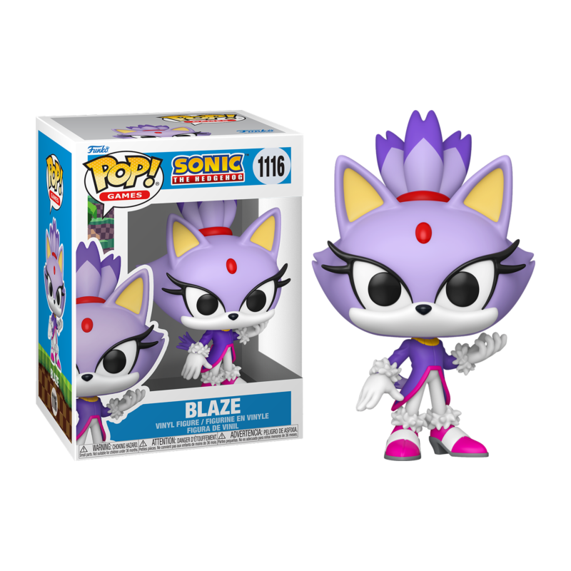 Funko POP Blaze 1116 Sonic The Hedgehog