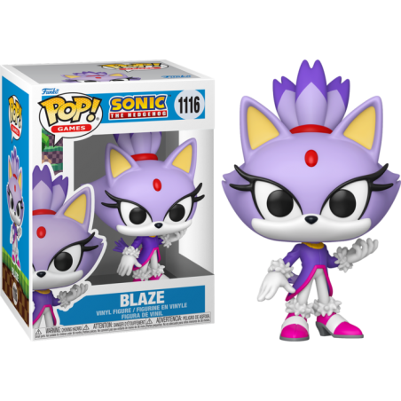 Funko POP Blaze 1116 Sonic The Hedgehog