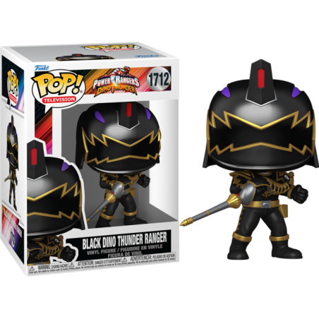Funko POP Black Dino Thunder Ranger 1712 Power Rangers Dino Thunder