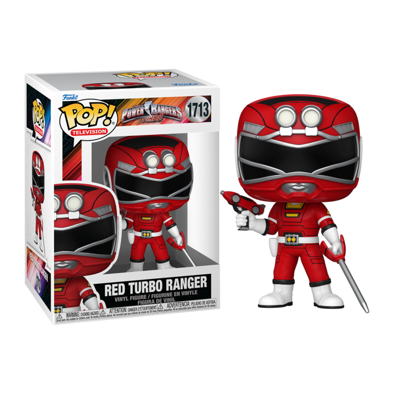 Funko POP Red Turbo Ranger 1713 Power Rangers