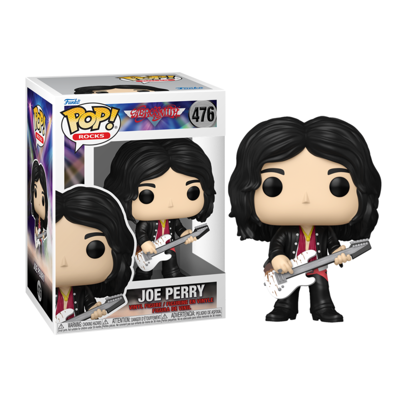 Funko POP Joe Perry tocando la guitarra 476 Aerosmith