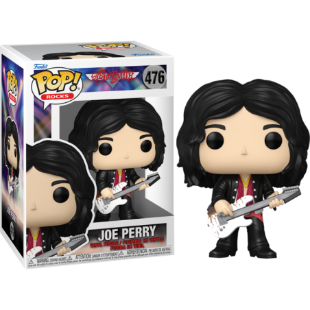 Funko POP Joe Perry tocando la guitarra 476 Aerosmith
