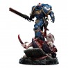 Warhammer 40,000: Space Marine 2 Estatua 1/6 Lieutenant Titus Battleline Edition 63 cm