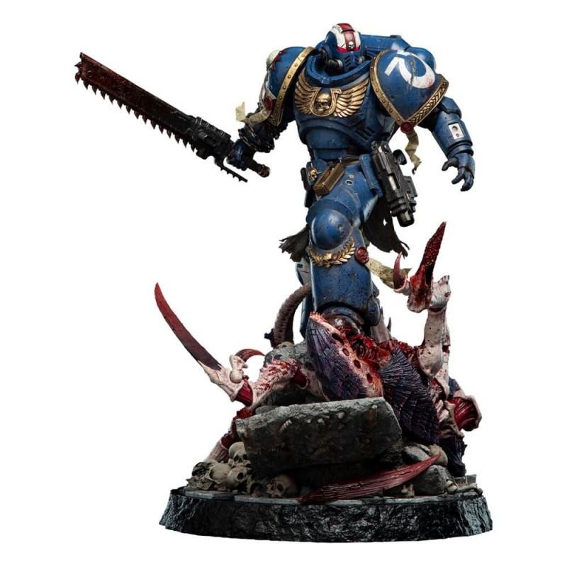Warhammer 40,000: Space Marine 2 Estatua 1/6 Lieutenant Titus Battleline Edition 63 cm