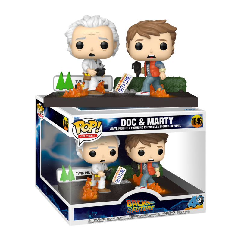 Funko POP Doc y Marty 1846 Regreso al Futuro