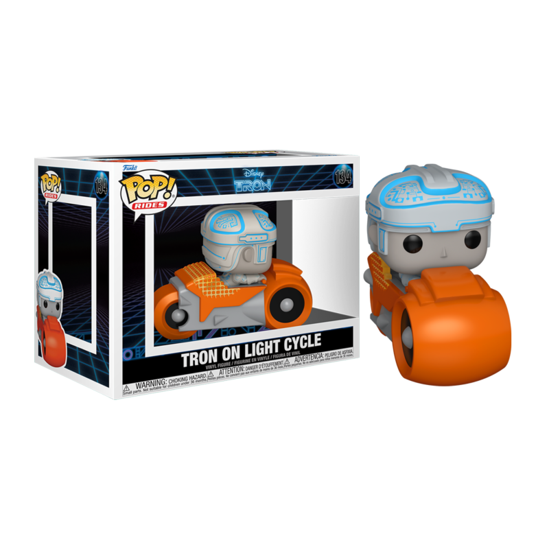 Funko POP Tron en Moto de Luz 134 Tron